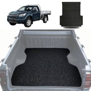 Signature Honeycomb UTE Tub Mat Tray Liner for Holden Colorado Ute Single Cab 2012 - 2016 RG, VF - Black