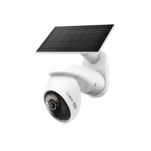 Tapo 4K Solar-Powered Pan/Tilt Security Camera Kit
