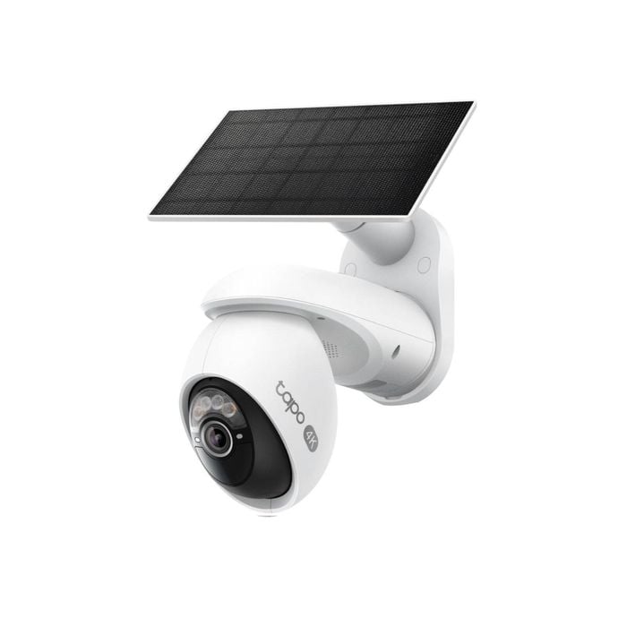 Tapo 4K Solar-Powered Pan/Tilt Security Camera Kit