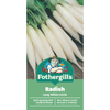 Fothergill's Long White Icicle Radish Vegetable Seeds
