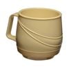 Kh Moderne Beverage Mug Insulated Single Handle Yellow 250ml 24 Pack