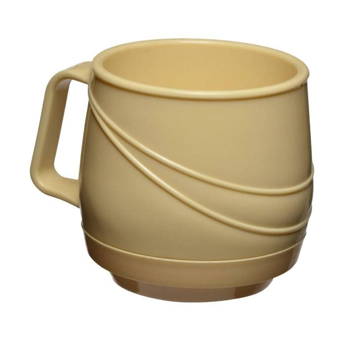 Kh Moderne Beverage Mug Insulated Single Handle Yellow 250ml 24 Pack