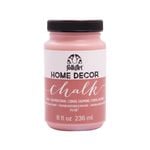 Plaid 236ml Salmon Coral FolkArt Home Decor Chalk