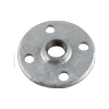Brasshards Galvanised Round Flange With 15mm Drill Mall
