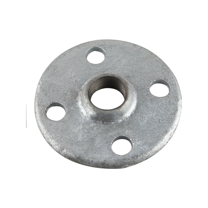 Brasshards Galvanised Round Flange With 15mm Drill Mall