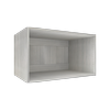 Lugna 512 x 750 x 580mm White Cabinet Shell