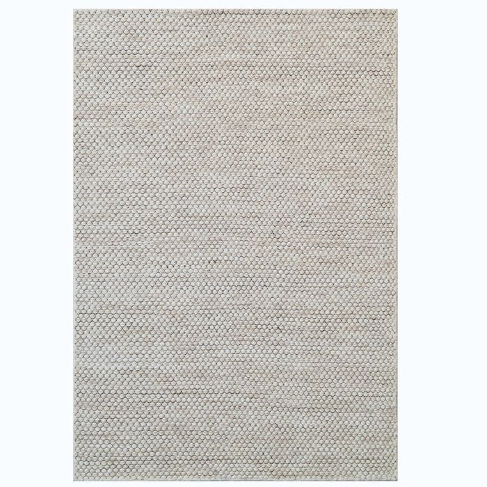 Handwoven Marble Wool Rug-6423-CREAM/BEIGE-160x230cm
