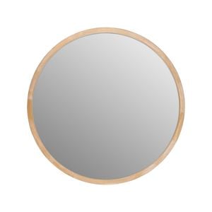 One Six Eight London  Tina 95cm Light Solid Wood Mirror
