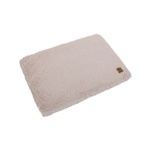 Charlie's Faux Fur Crate Dog Bed Beige - Large