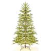 Costway 1.95M Pre-Lit Christmas Tree Faux Cypress Leaves w/Auto Timer & 430 LEDs