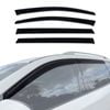 AUSGO Luxury Weather Shields for Nissan Pathfinder R52 2013-2021 Weathershields Window Visors Wind Deflectors