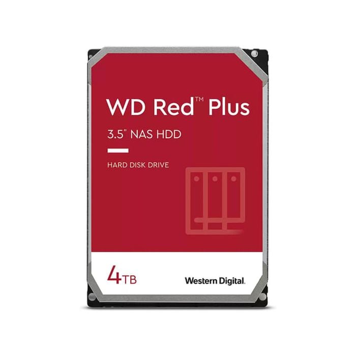 Western Digital Red Plus 4TB 3.5" SATA 256MB NAS Hard Drive [WD40EFPX]
