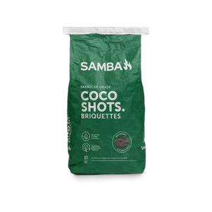Samba 10kg Coco Shots Briquettes