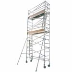 Instant Access 5.5m 225kg Aluminium Single Width Mobile Scaffold Tower