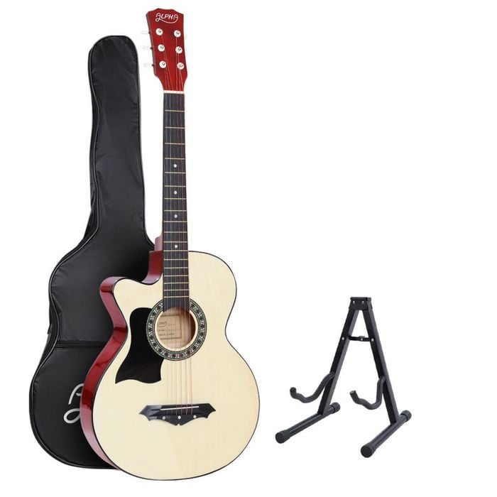 Alpha 38in Guitar Acoustic Left Handed Stand