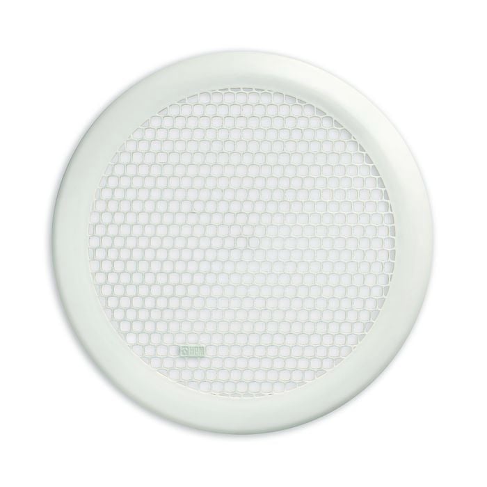 HPM 250mm White Round Exhaust Fan Grille