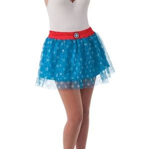 DC Comic Marvel American Dream Avengers Skirt Women Dress Up Costume Size STD