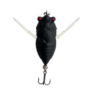 Profishent 40mm Humbug Cicada Fishing Lure Matt Black