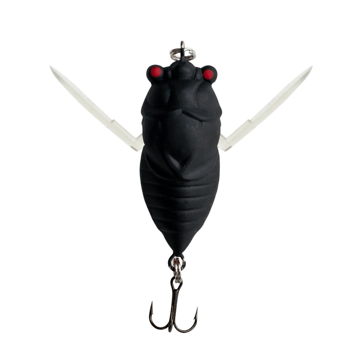 Profishent 40mm Humbug Cicada Fishing Lure Matt Black