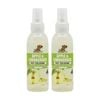 2PK Smiley Dog Pet Grooming Cologne Spray Bottle 125ml Apple & Lemongrass