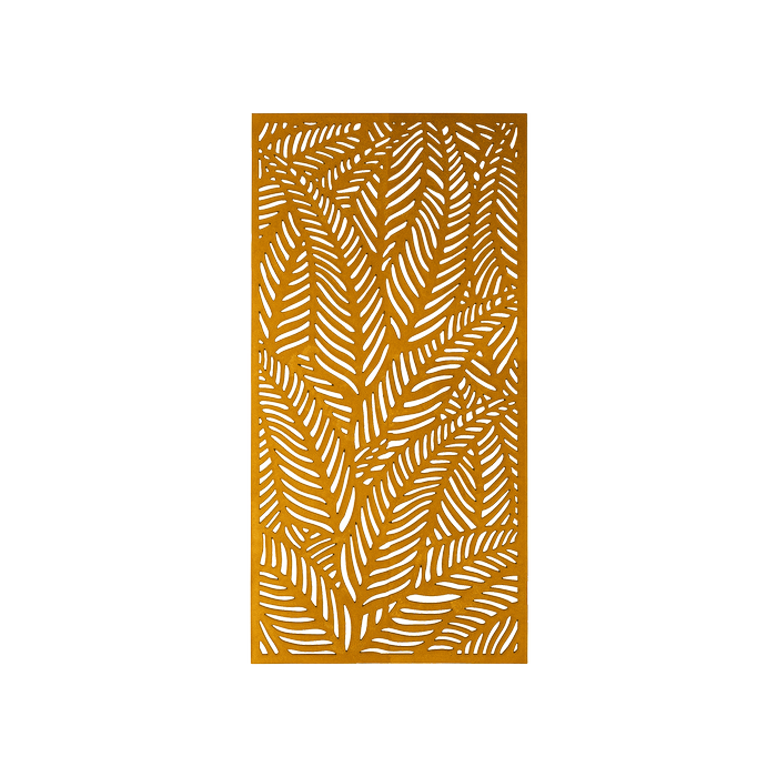Jack 600 x 1200mm Ferns Weathering Steel Wall Art