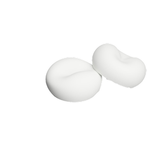 Cheerble Wicked Bone Replacement Tires - White
