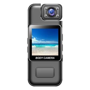 BDI 4K Body Camera: 180° Rotating Lens, Night Vision, 7H Battery