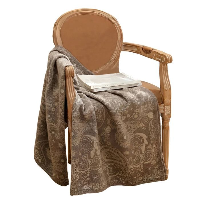 Anycozy Throw Blanket 120x150cm Cashew Cozy Paisley Sofa Cover