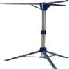 P&p Silver Portable Tripod Clothes Drying Rack Foldable Garment Hanger Stand Outdoor