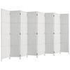 Artiss 8 Panel Room Divider Screen 326x170cm Woven White