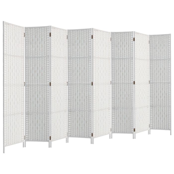 Artiss 8 Panel Room Divider Screen 326x170cm Woven White