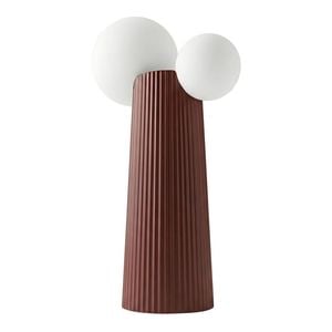 Nordhavn Replica Land Table Lamp, 240V 2 Lamp Brown Cactus Bedside Desk Light