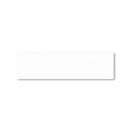 Johnson Tiles 100 x 300mm White Gloss Ceramic Wall Tile - 40 Pack