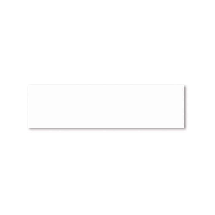Johnson Tiles 100 x 300mm White Gloss Ceramic Wall Tile - 40 Pack