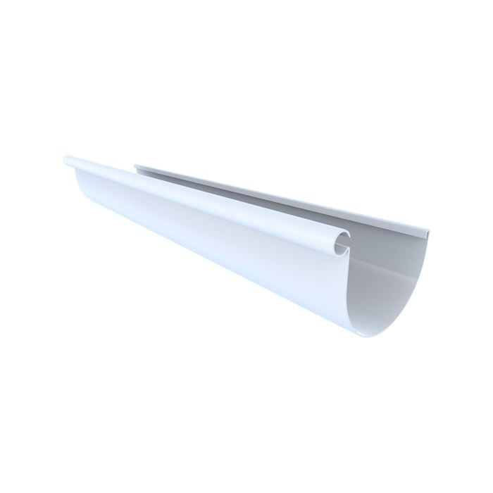 Marley 3m White Typhoon Spouting - 3m