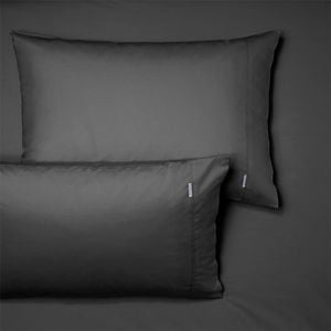 Bianca Heston 300tc Percale Cotton Sheet Combo Set Charcoal - Single Bed
