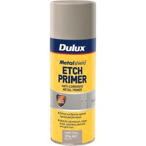 Dulux 300g Metalshield Etch Primer Spraypak Light Grey