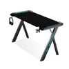 MIUZ Gaming Desk Office Computer Desk Home Study Carbon Fiber Table RGB LED