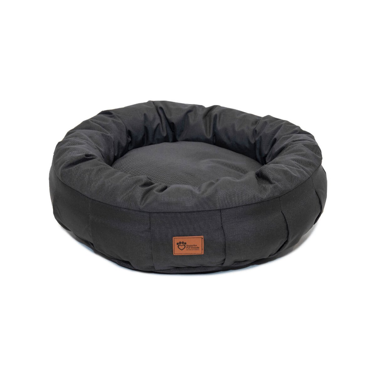 Superior Pet Goods Jumbo Harley Canvas Charcoal Pet Dog Bed Bunnings Australia