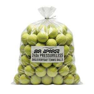 240x Pressureless Dog/everyday Tennis Balls Dog Toys