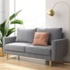 Zinus 2 Seater Sofa Couch York - Grey