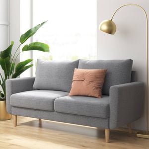 Zinus 2 Seater Sofa Couch York - Grey