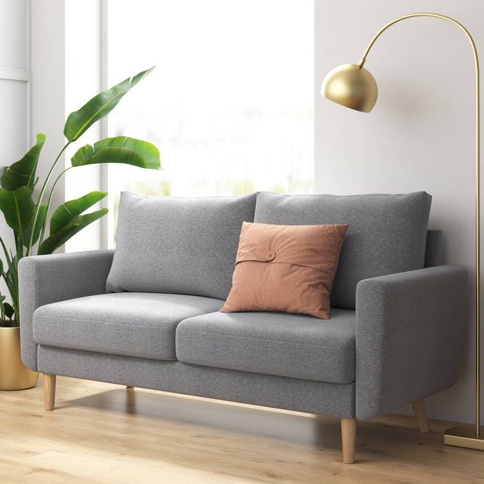 Zinus 2 Seater Sofa Couch York - Grey