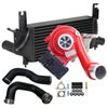 GEN1 High Flow Turbo Charger With 75mm Intercooler & Hoses For Nissan Navara D40 YD25 2.5L 2010 Onwards