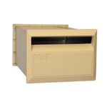 Velox 350mm Back Open Letterbox with Sleeve