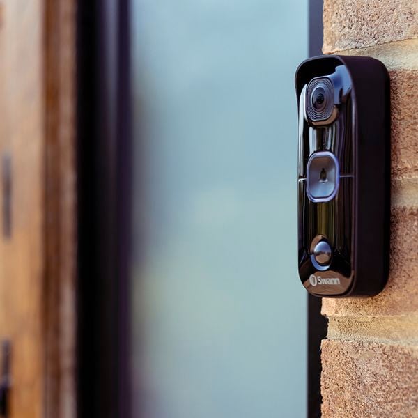 Swann Buddy fixed to a brick wall