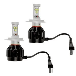 4-Side Cree LED Car Headlight 160W 6000K H4