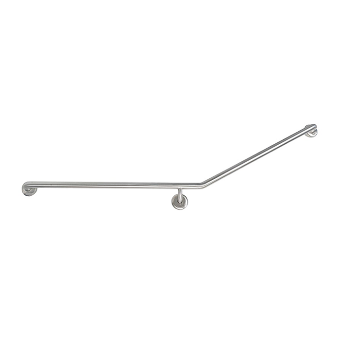 Johnson Suisse Assist 850mm x 700mm Angled Left Hand Grab Rail