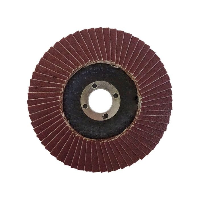 Josco Brumby Flap Disc 100x16mm  80grit Aluminium  5pk