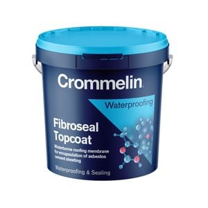 Crommelin 15L White Asbestos Fibroseal Topcoat